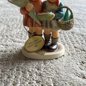 Charming Hummel  Double Figurine going to grandma's